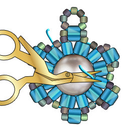 Miyuki Twisted Bugle Earring Instructions
